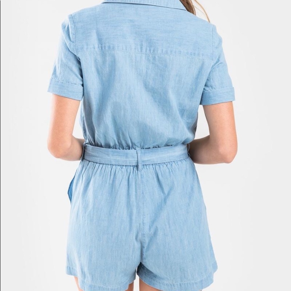 Denim romper - Picture 3 of 3